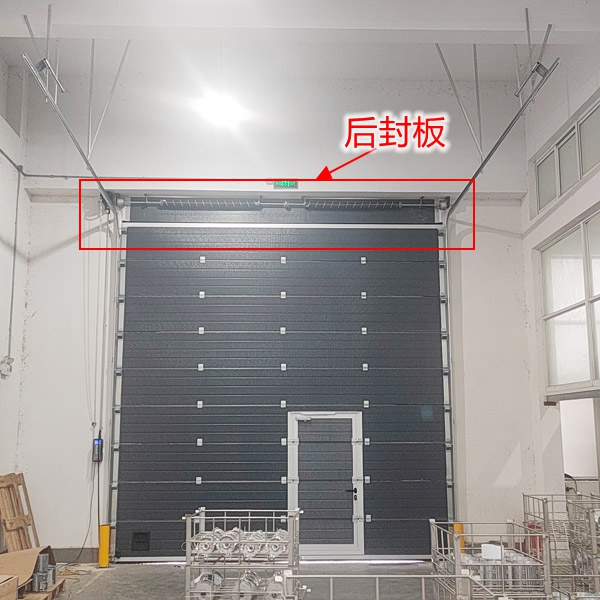厂房防爆提升门安装空间受限？这样处理漏空问题！